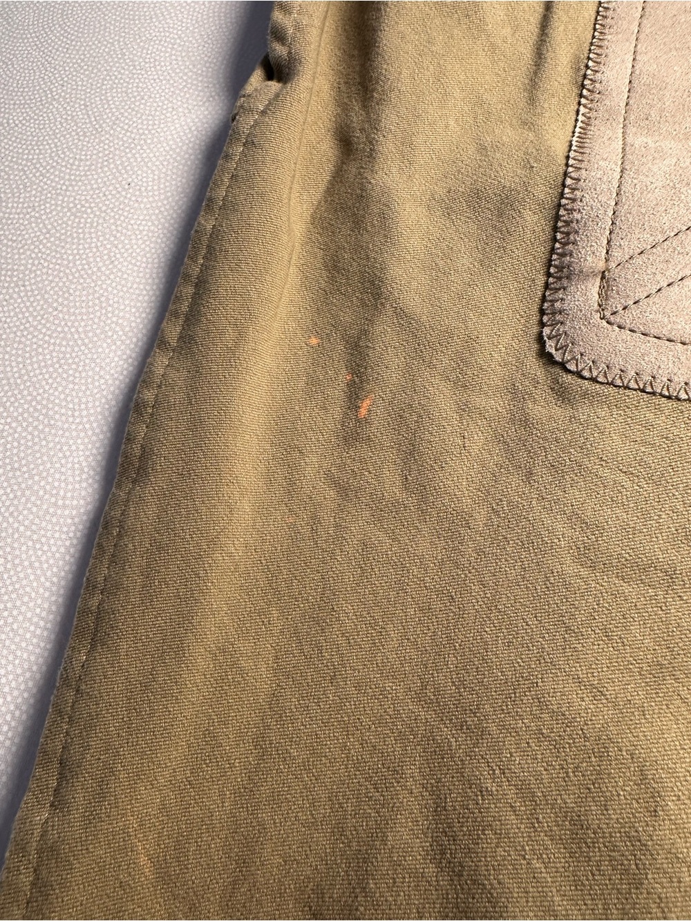 Ariat Sport Riding Breeches Womens 32L Tan Knee Patch Equestrian Stretch - Picture 13 of 14